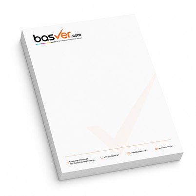Bloknot - Küpnot 12 Bloknot - Küpnot basver.com antetli kağıt