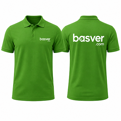 Logo Baskılı Tişört 3 Logo Baskılı Tişört Basver.com personel tişört