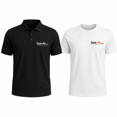 Logo Baskılı Tişört 1 Logo Baskılı Tişört Basver.com logo baskılı tişört